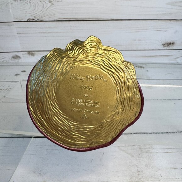 Hallmark Holiday Barbie Keepsake Christmas Ornaments Lot of 4 1994-1997 Boxes - Picture 14 of 14